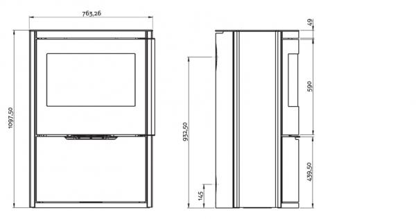 Ember Kaminofen O 1XL